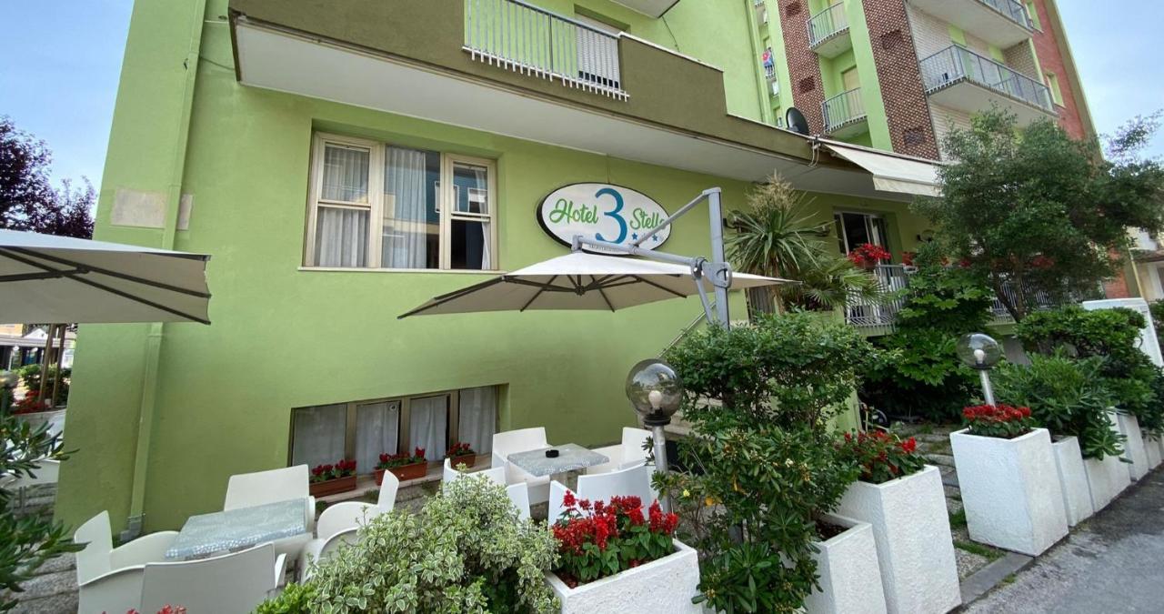 Hotel Tre Stelle 리미니 외부 사진